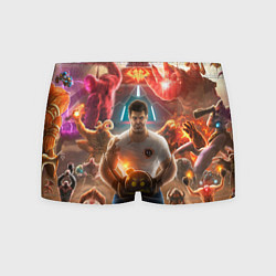 Мужские трусы Serious Sam Игровые персонажи Босы