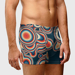 Трусы-боксеры мужские Растекающиеся пятна, цвет: 3D-принт — фото 2