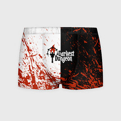 Мужские трусы Darkest Dungeon DD Black White Logo