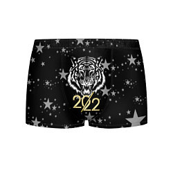 Трусы-боксеры мужские Символ года тигр 2022 Ура-Ура!, цвет: 3D-принт