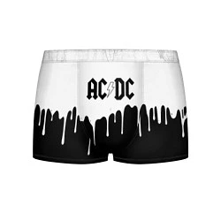 Трусы-боксеры мужские ACDC подтёки, цвет: 3D-принт