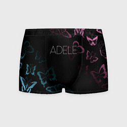 Трусы-боксеры мужские Adele Бабочки, цвет: 3D-принт