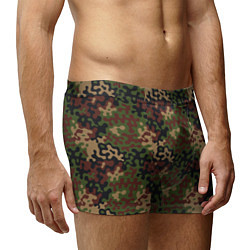 Трусы-боксеры мужские Военный Камуфляж Military, цвет: 3D-принт — фото 2