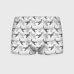 Трусы-боксеры мужские Скорпионы - Scorpions, цвет: 3D-принт
