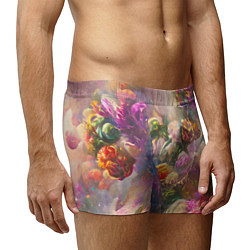 Трусы-боксеры мужские Цветущий сад, цвет: 3D-принт — фото 2