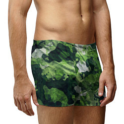 Трусы-боксеры мужские Camouflage Pattern Камуфляж Паттерн, цвет: 3D-принт — фото 2