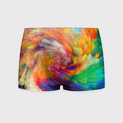 Мужские трусы MULTICOLORED SWIRLS