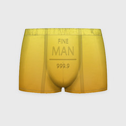 Трусы-боксеры мужские Золотой мужчина DR, цвет: 3D-принт