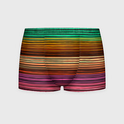 Мужские трусы Multicolored thin stripes Разноцветные полосы