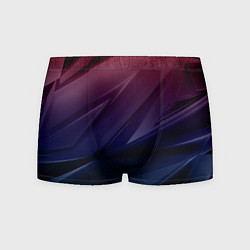 Трусы-боксеры мужские Geometry violet dark, цвет: 3D-принт