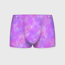 Трусы-боксеры мужские Акварельная текстура в розовых тонах, цвет: 3D-принт