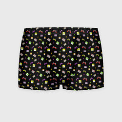 Мужские трусы 90s pattern on black