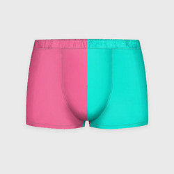 Мужские трусы Розово бирюзовый