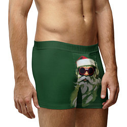 Трусы-боксеры мужские Добрый Санта, цвет: 3D-принт — фото 2