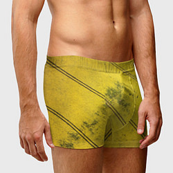 Трусы-боксеры мужские Абстрактная ярко-золотая текстура, цвет: 3D-принт — фото 2