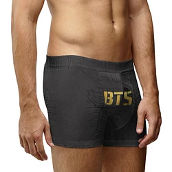 Трусы-боксеры мужские BTS Bulletproof, цвет: 3D-принт — фото 2