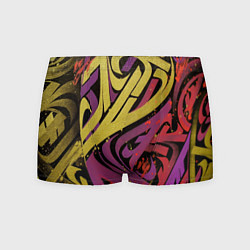 Мужские трусы Calligraphic style