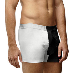 Трусы-боксеры мужские Вертикально оторванный лист бумаги, цвет: 3D-принт — фото 2