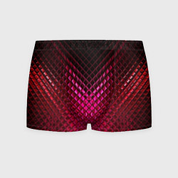 Трусы-боксеры мужские Рубиновая змеиная кожа, цвет: 3D-принт