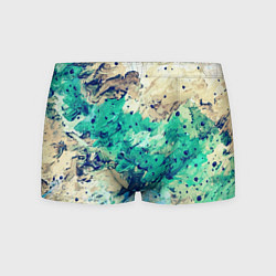 Трусы-боксеры мужские Текстура масляные краски, цвет: 3D-принт