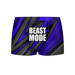Мужские трусы Beast mode - синяя униформа