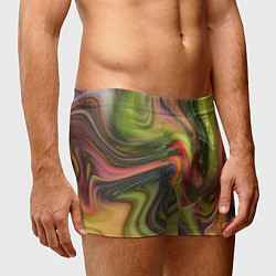 Трусы-боксеры мужские Abstraction waves, цвет: 3D-принт — фото 2