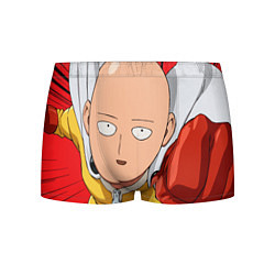 Трусы-боксеры мужские Saitama big, цвет: 3D-принт