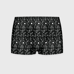 Мужские трусы Black style pattern