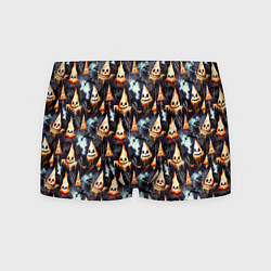Трусы-боксеры мужские Акварельные приведения, цвет: 3D-принт