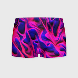 Мужские трусы Pink blue abstract