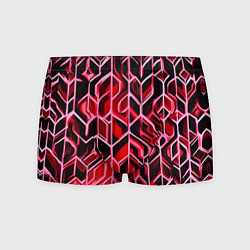 Мужские трусы Красный узор