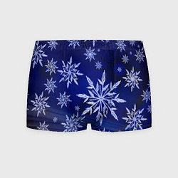 Мужские трусы Зима и снежинки
