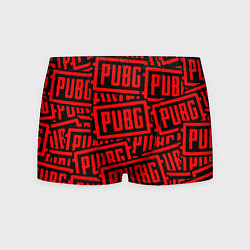 Трусы-боксеры мужские PUBG pattern games, цвет: 3D-принт