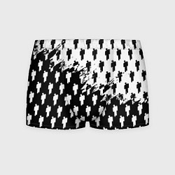 Мужские трусы Billie Eilish pattern black