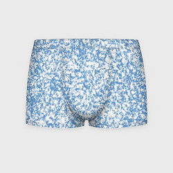 Мужские трусы Пёстрый бело-голубой