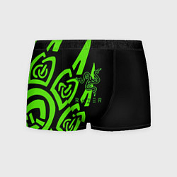 Мужские трусы Razer лого лес