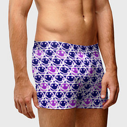 Трусы-боксеры мужские Nirvana neon smile, цвет: 3D-принт — фото 2
