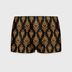 Трусы-боксеры мужские Тайский золотой орнамент, цвет: 3D-принт