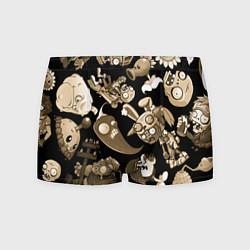 Мужские трусы Растения против зомби в бежевом цвете