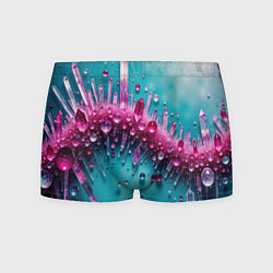 Трусы-боксеры мужские Розовые кристаллы, цвет: 3D-принт