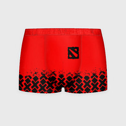 Трусы-боксеры мужские Dota игровой паттерн, цвет: 3D-принт