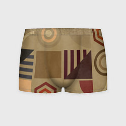 Мужские трусы Геометрические фигуры 2025