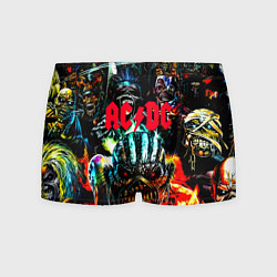 Мужские трусы ACDC рок монстры