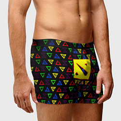 Трусы-боксеры мужские Dota pattern witcher, цвет: 3D-принт — фото 2