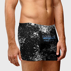 Трусы-боксеры мужские Genshin Impact брызги красок, цвет: 3D-принт — фото 2