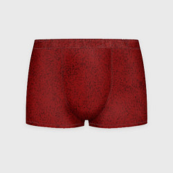Мужские трусы Тёмный красный в крапинку