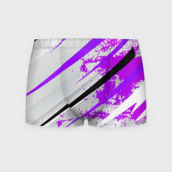 Трусы-боксеры мужские Color white light pink, цвет: 3D-принт