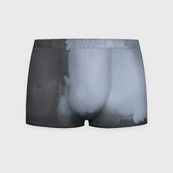 Мужские трусы Абстракция с серым и черным