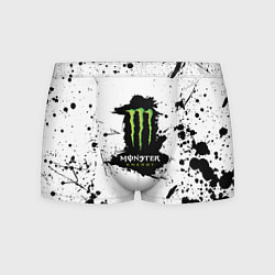 Мужские трусы Monster energy брызги красок