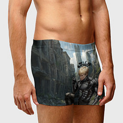 Трусы-боксеры мужские Генос в городе, цвет: 3D-принт — фото 2